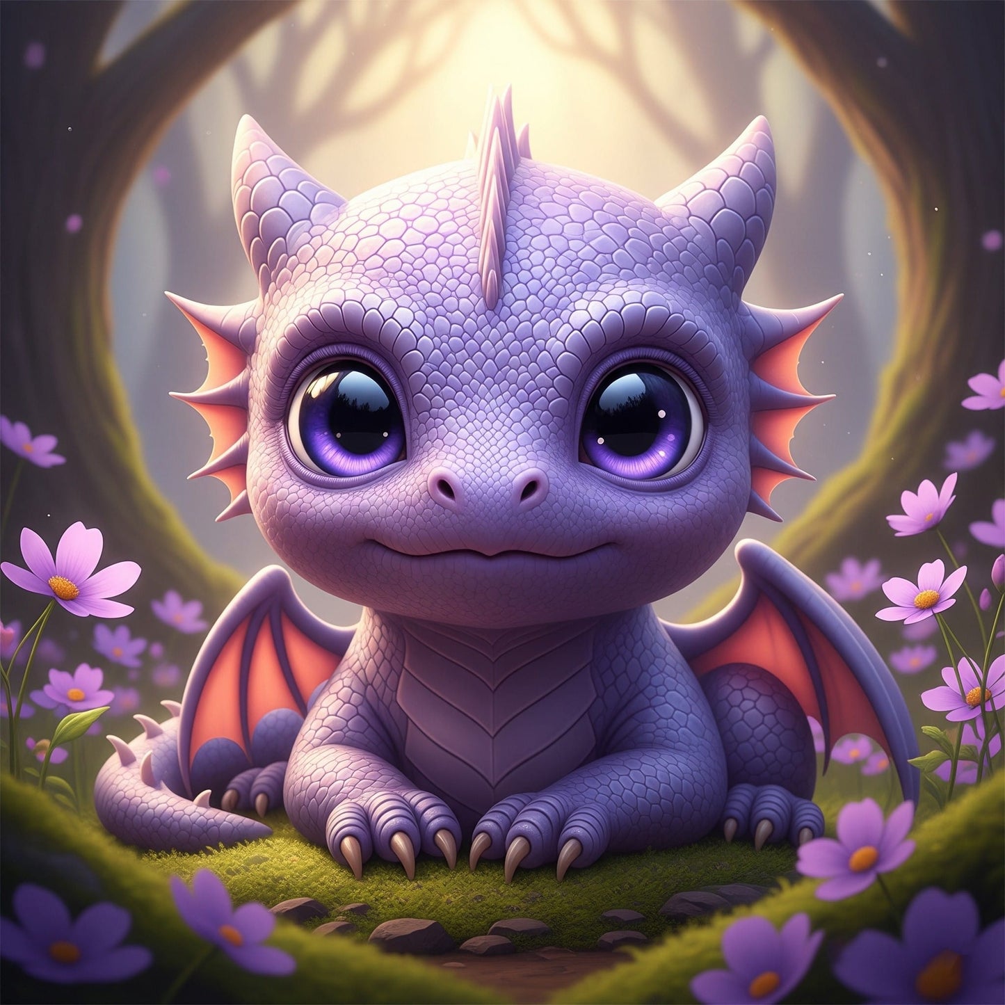 Baby Dragon Release Paper, 4x4 24 sections, with choice of Overlay