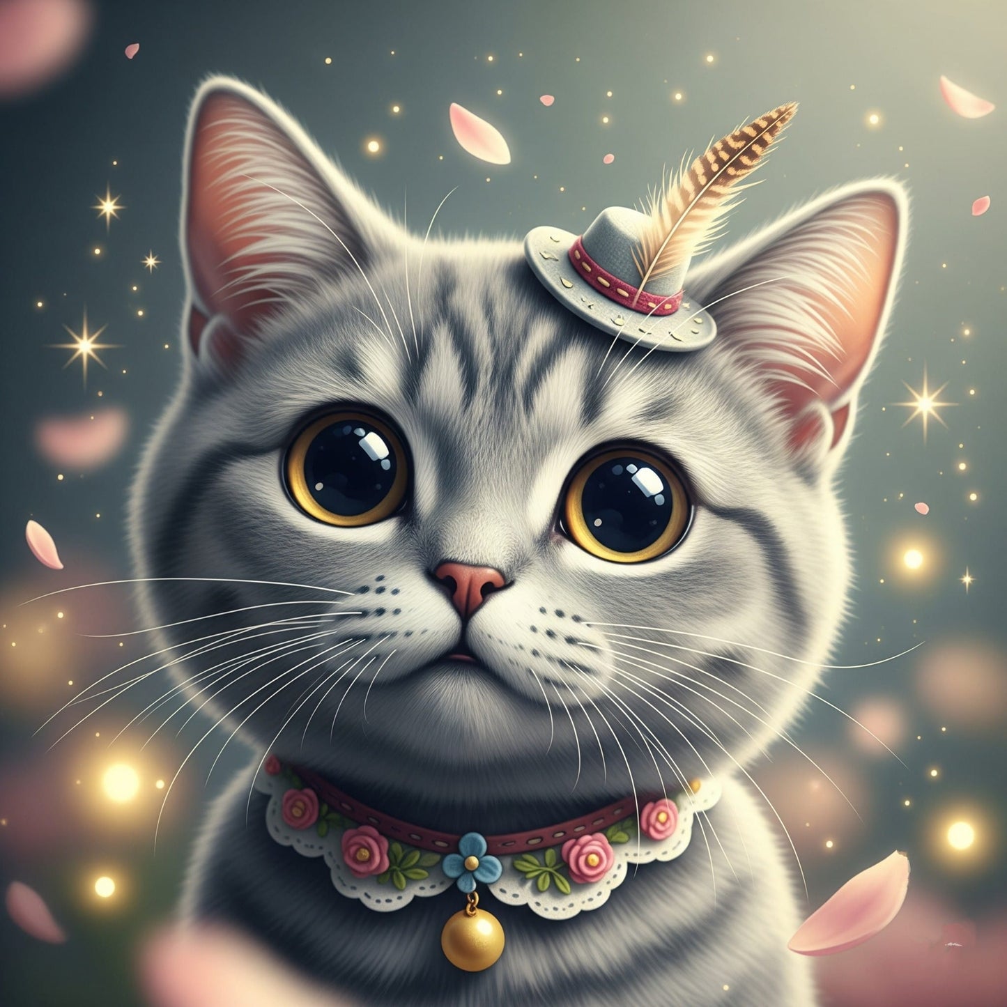 Cat Release Paper 24 sections, 4x4 with choice of Overlay