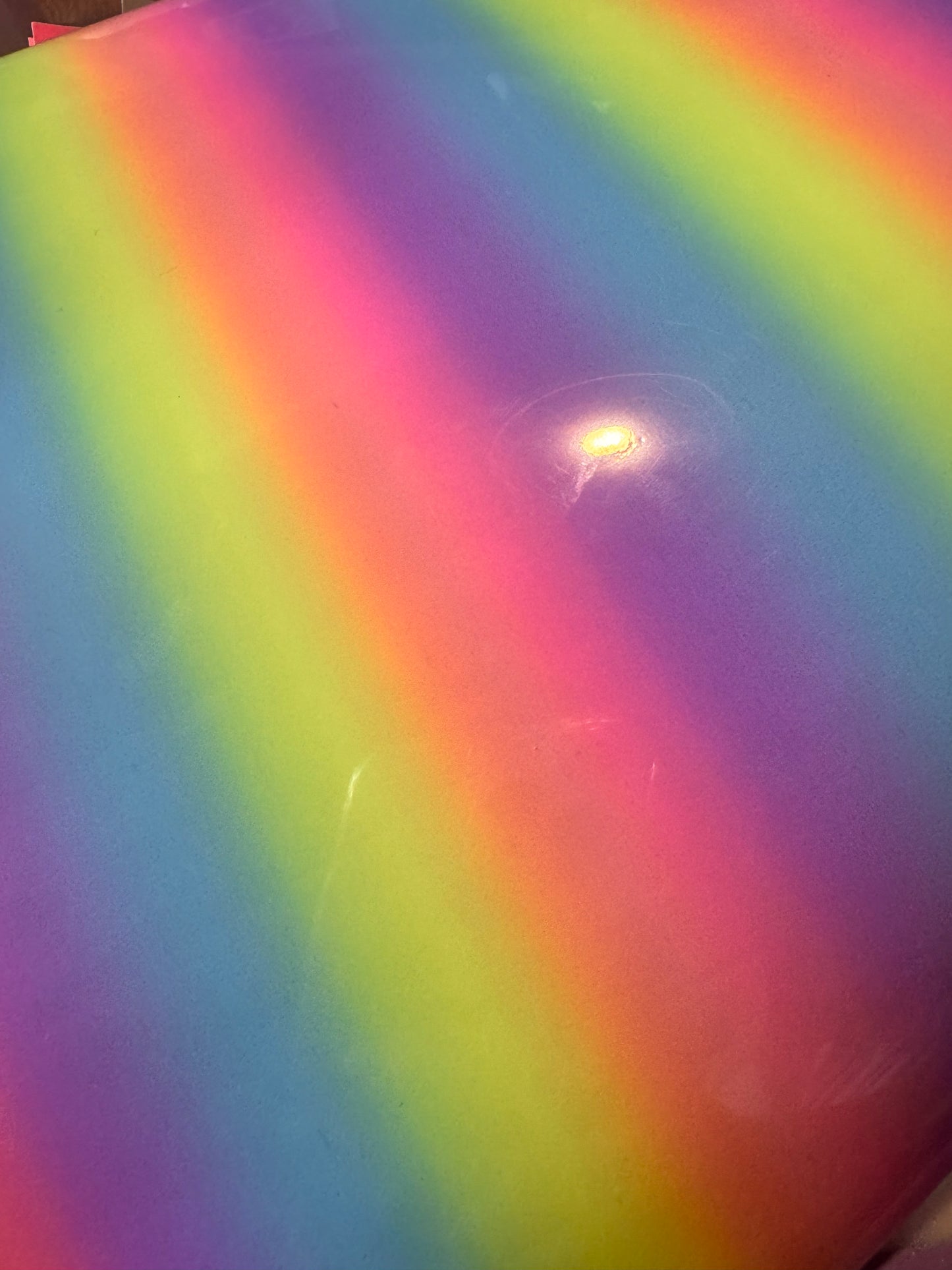 60 .. Pink Candy Rainbow Vinyl Stickers, Rectangle, for your Diamond Art Pots or Trays