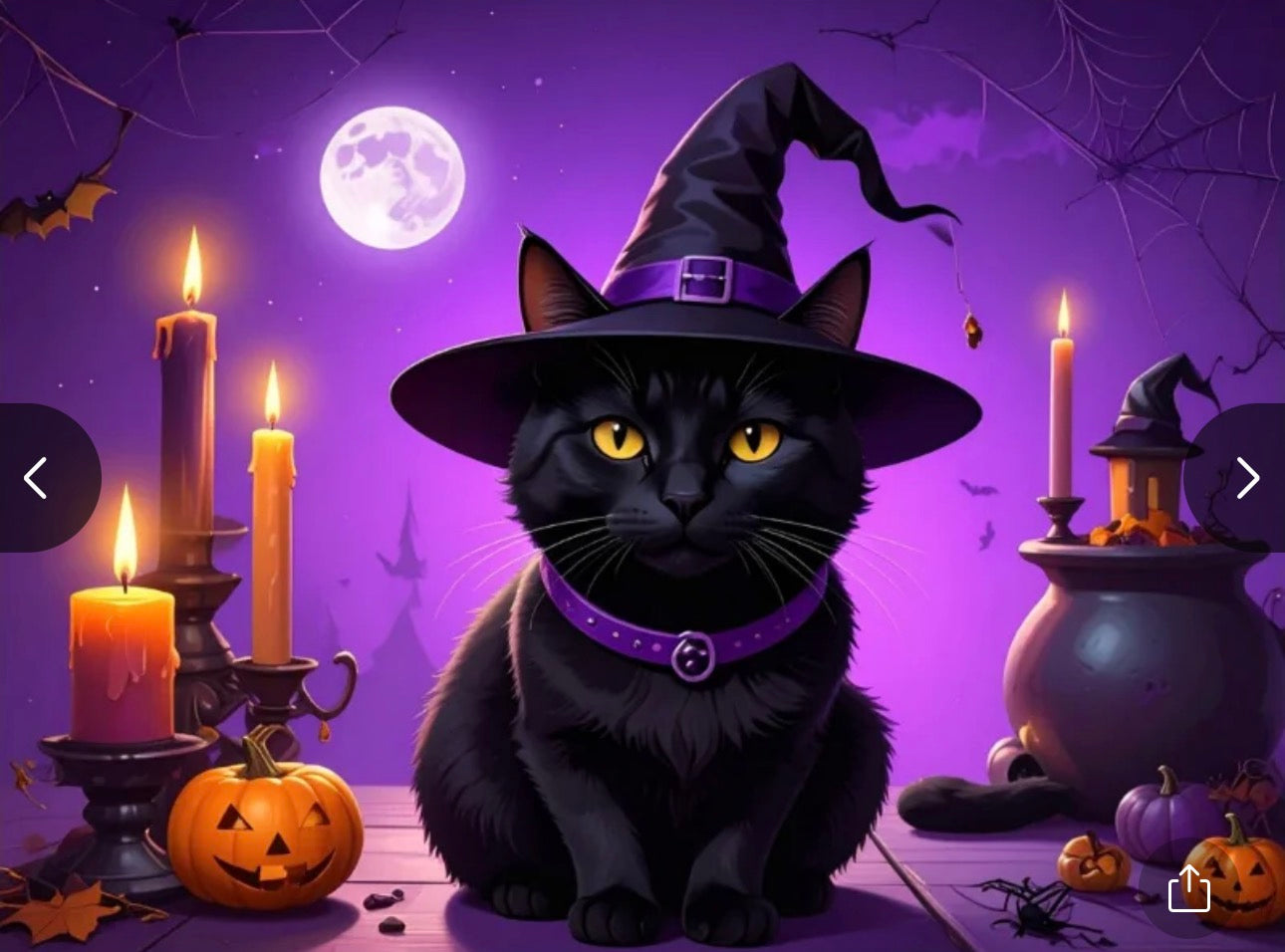 Release Paper, Halloween Midnight Mischief and the purple potion, 24 sections 4x4, choice of Overlay
