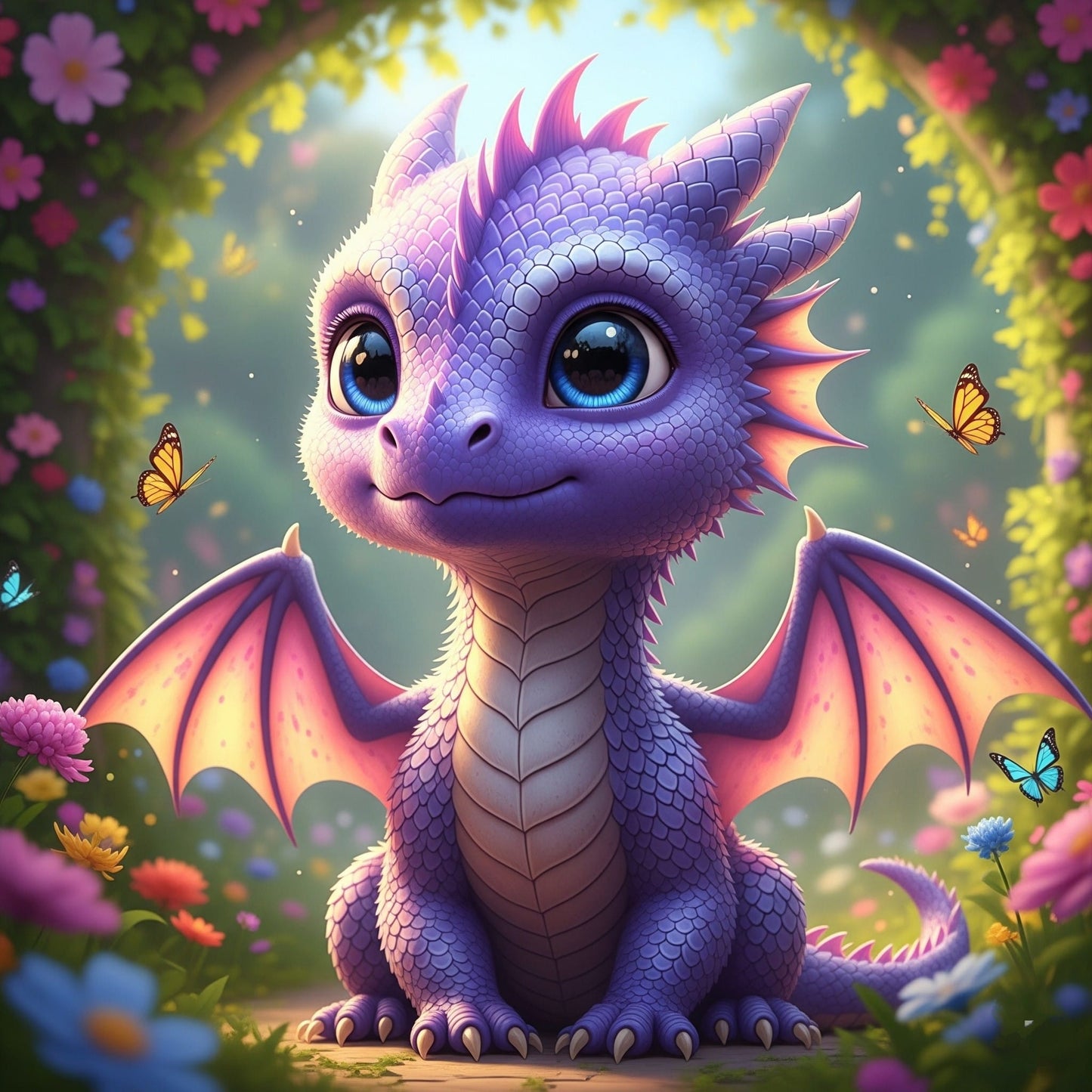 Baby Dragon Release Paper, 4x4 24 sections, with choice of Overlay