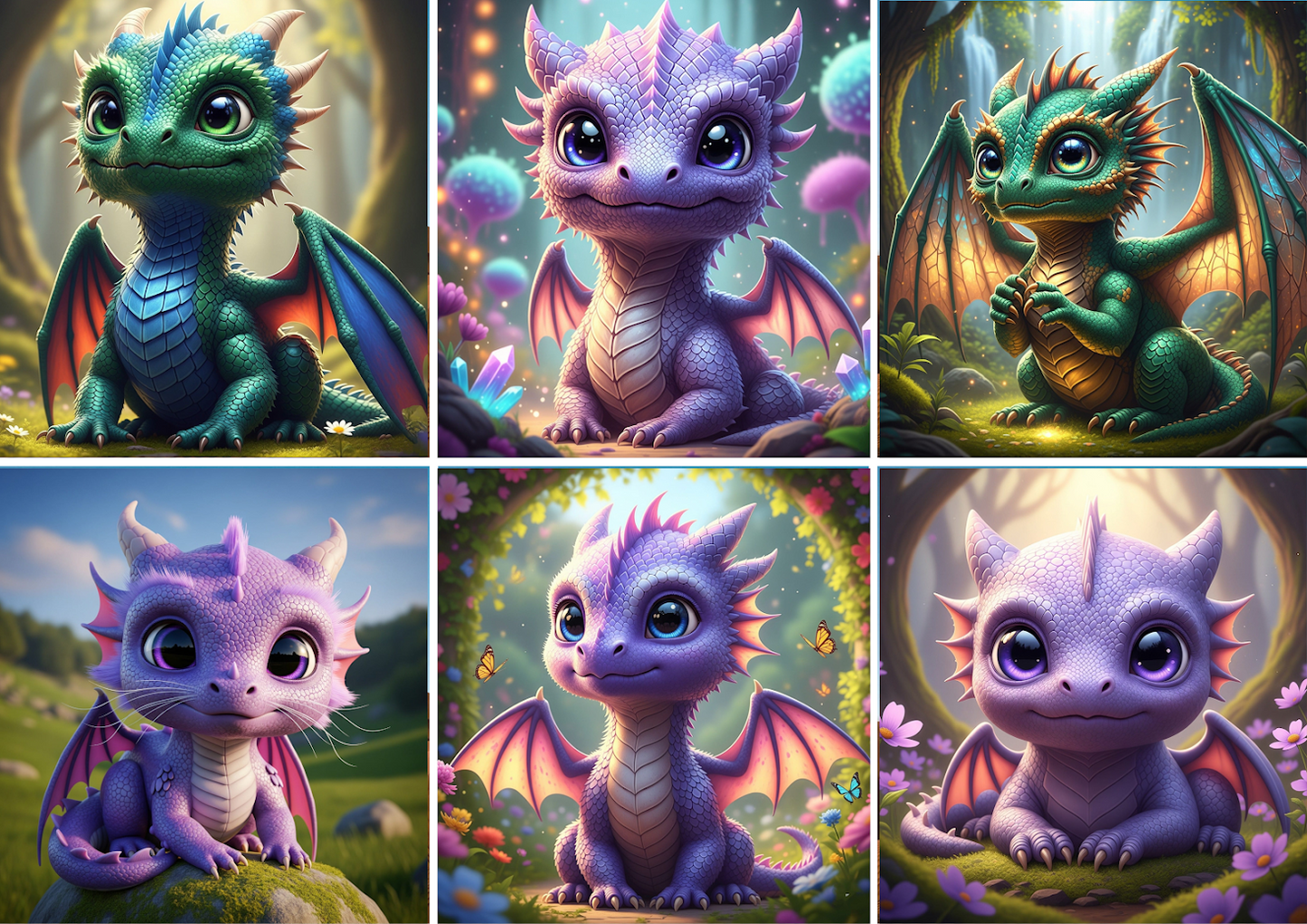 Baby Dragon Release Paper, 4x4 24 sections, with choice of Overlay