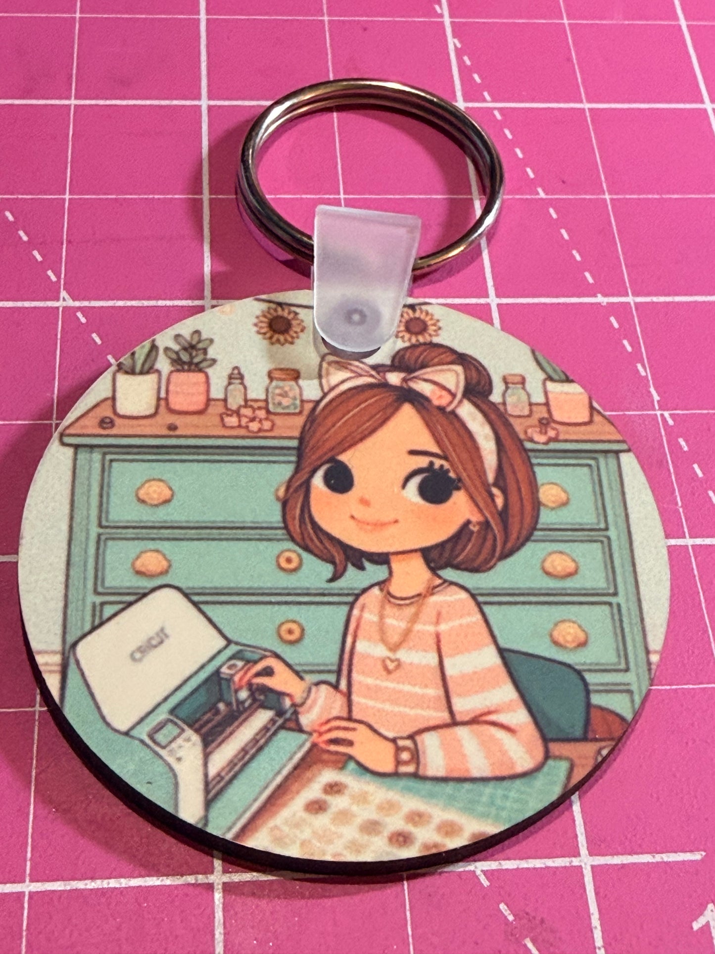 Diamonds & Resin with Trisha Keyring