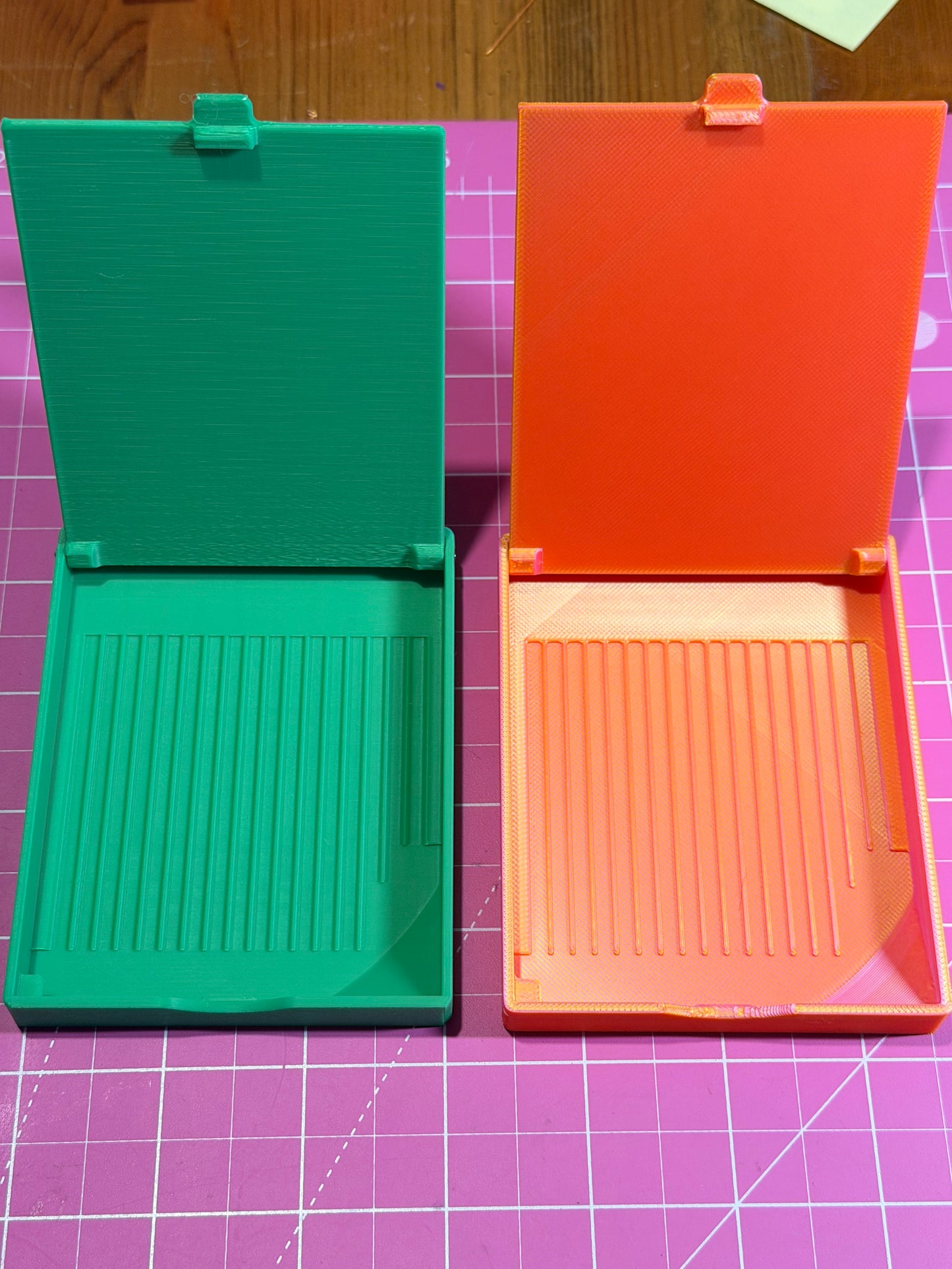 Lovely 3d printed flip Diamond Art tray size 4x3 inches in various colours