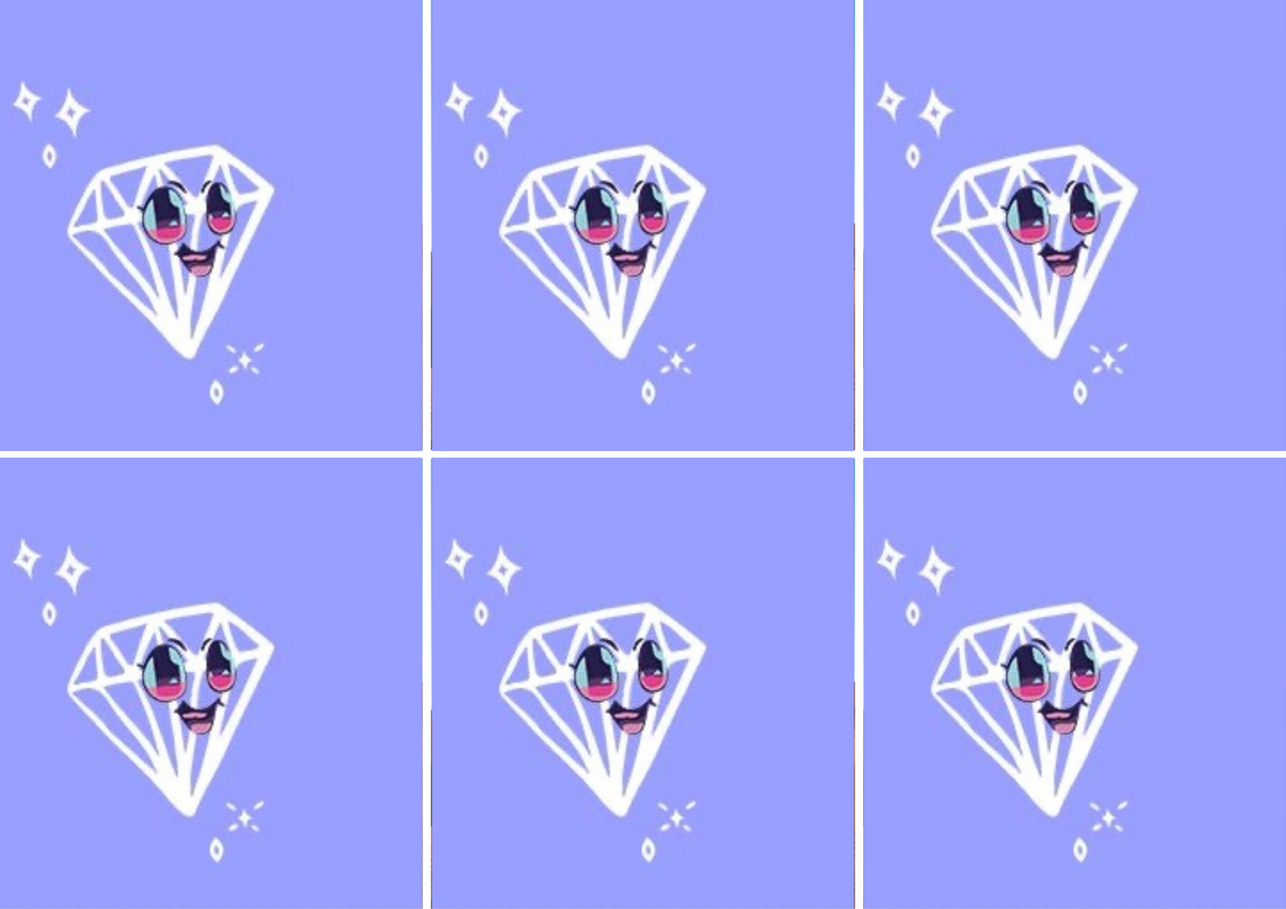 Release Paper, 24 4x4 sections, Tiktok Sam Vangeen Collection