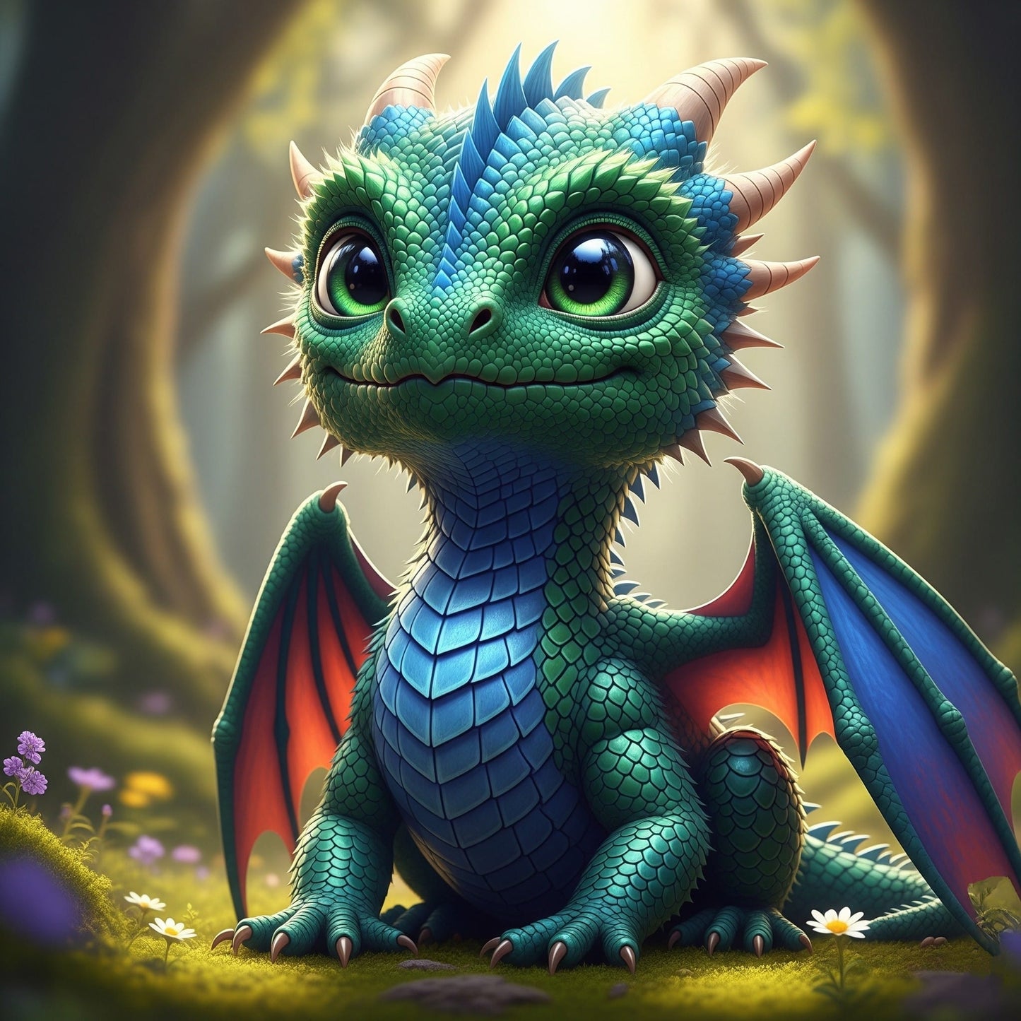 Baby Dragon Release Paper, 4x4 24 sections, with choice of Overlay