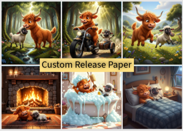 Custom Release Paper