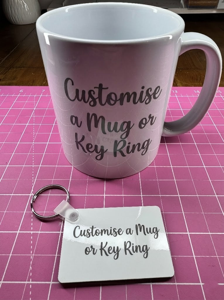 Personalised Mugs & Key Rings