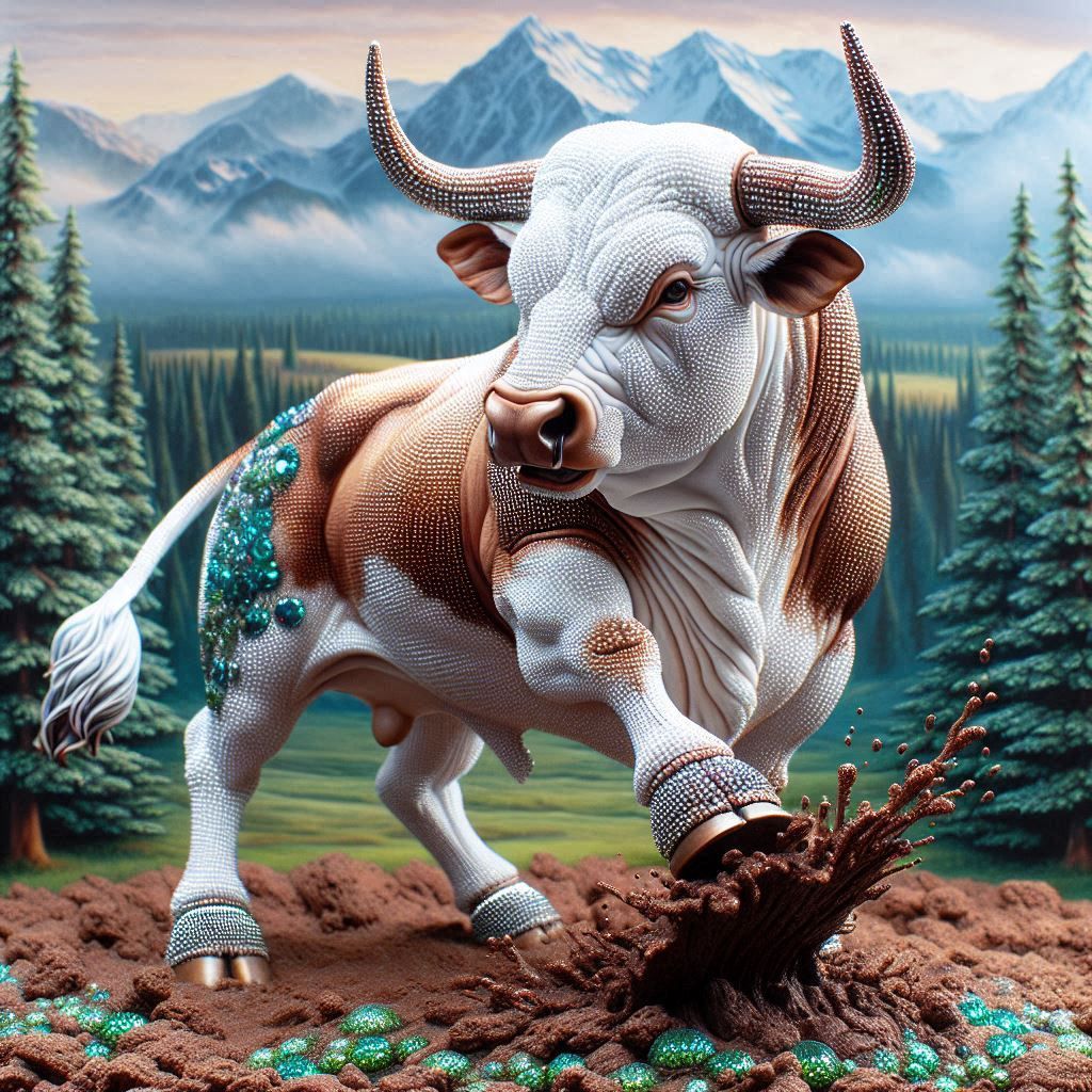 Release Paper, Taurus Horoscope, 4x4 sections, Sam Vangeens Collection
