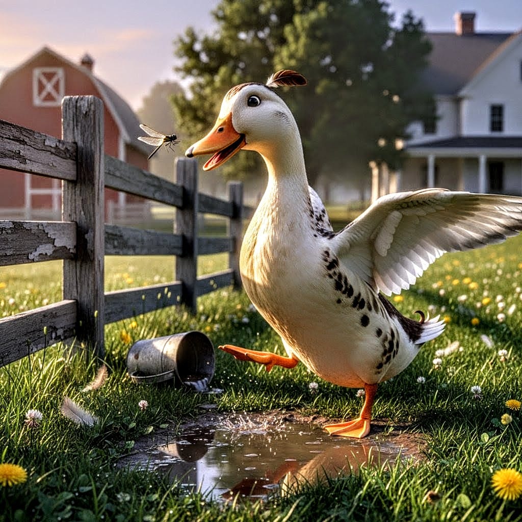 Release Paper, Quackers, 24 4x4 sections, with choice of Overlay