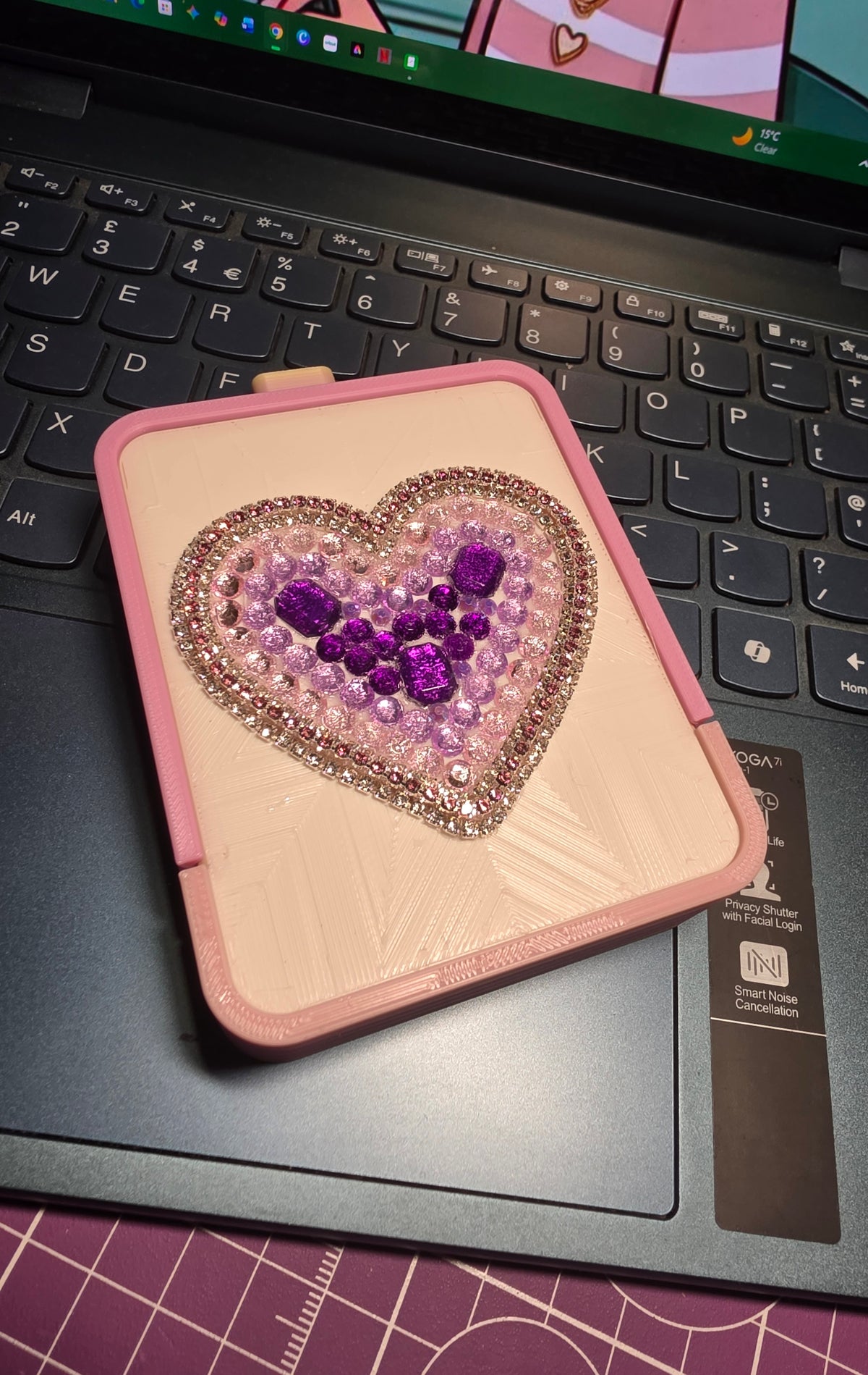 3d printed Bling Trays with matching Pens