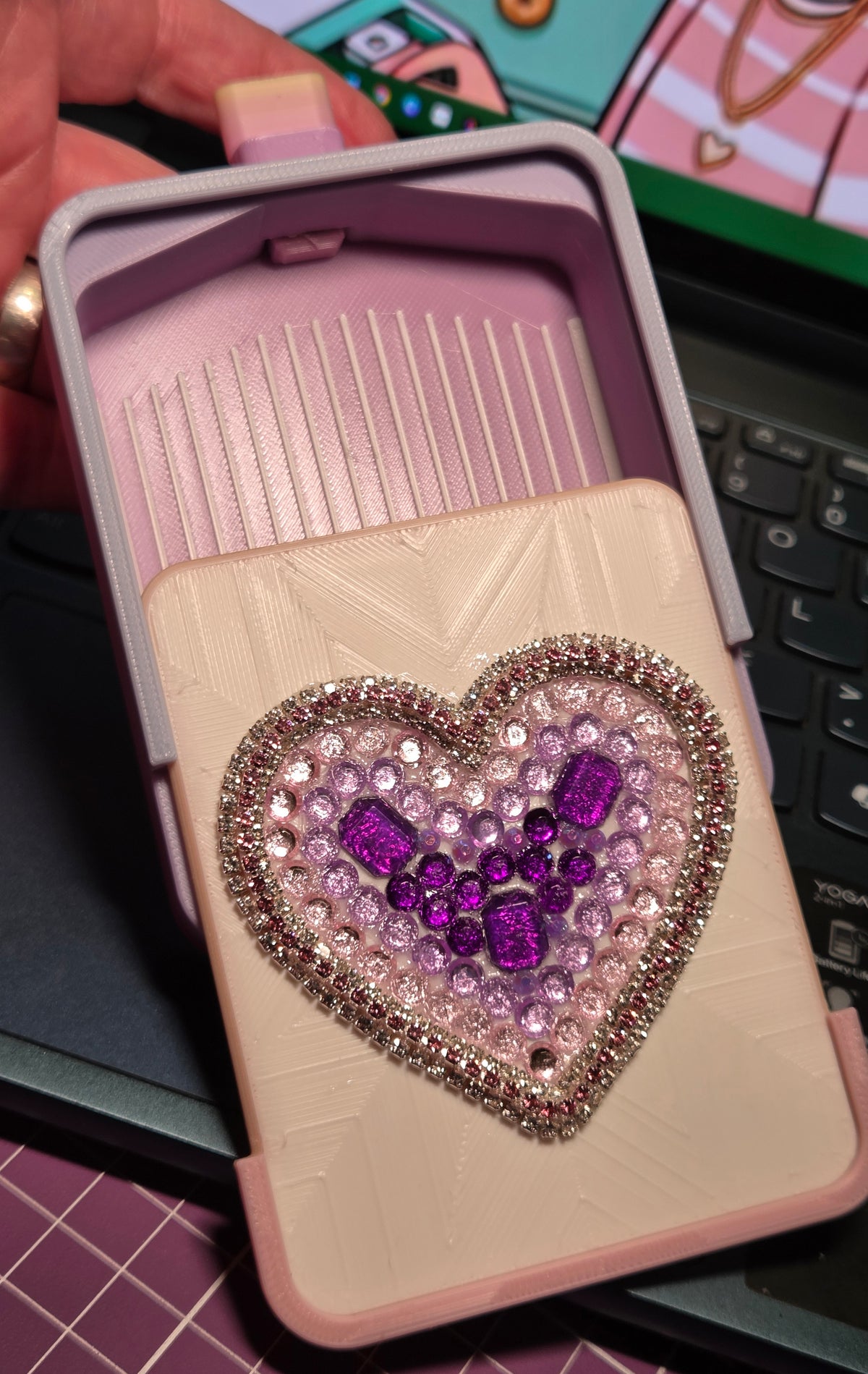3d printed Bling Trays with matching Pens