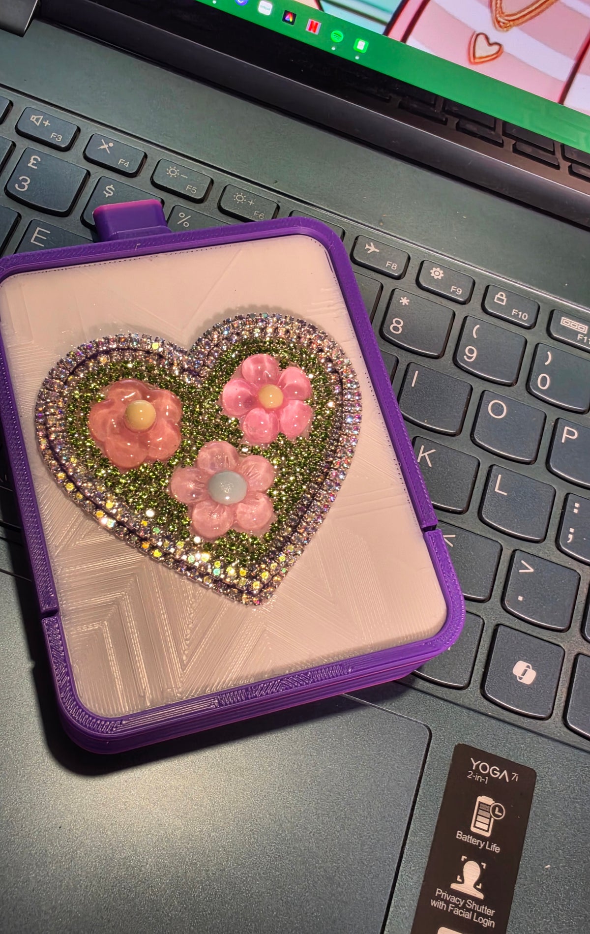 3d printed Bling Trays with matching Pens