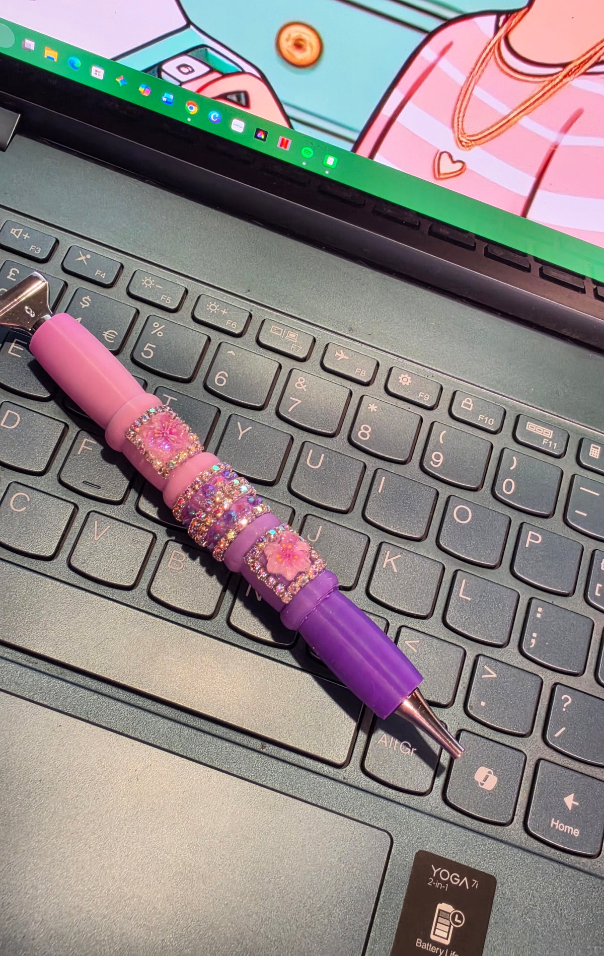 3d printed Bling Trays with matching Pens
