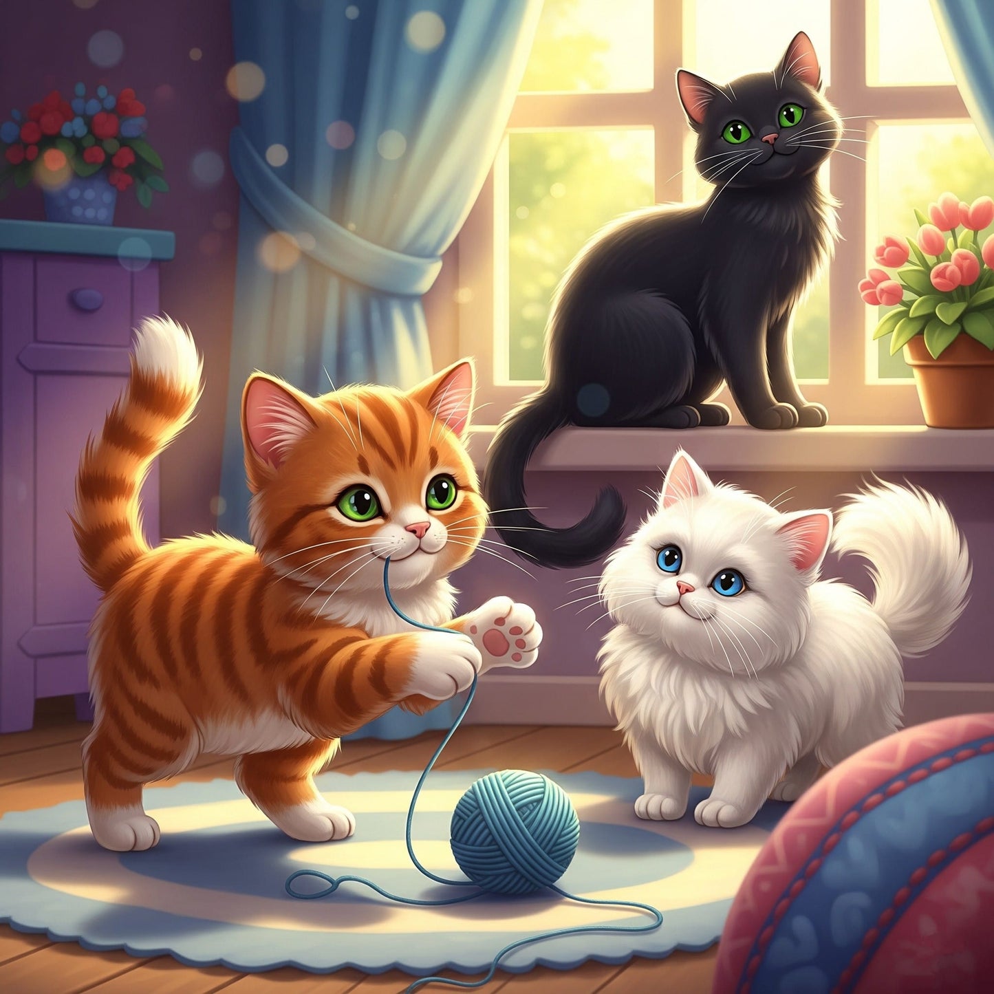 Cat Release Paper 24 sections, 4x4 with choice of Overlay