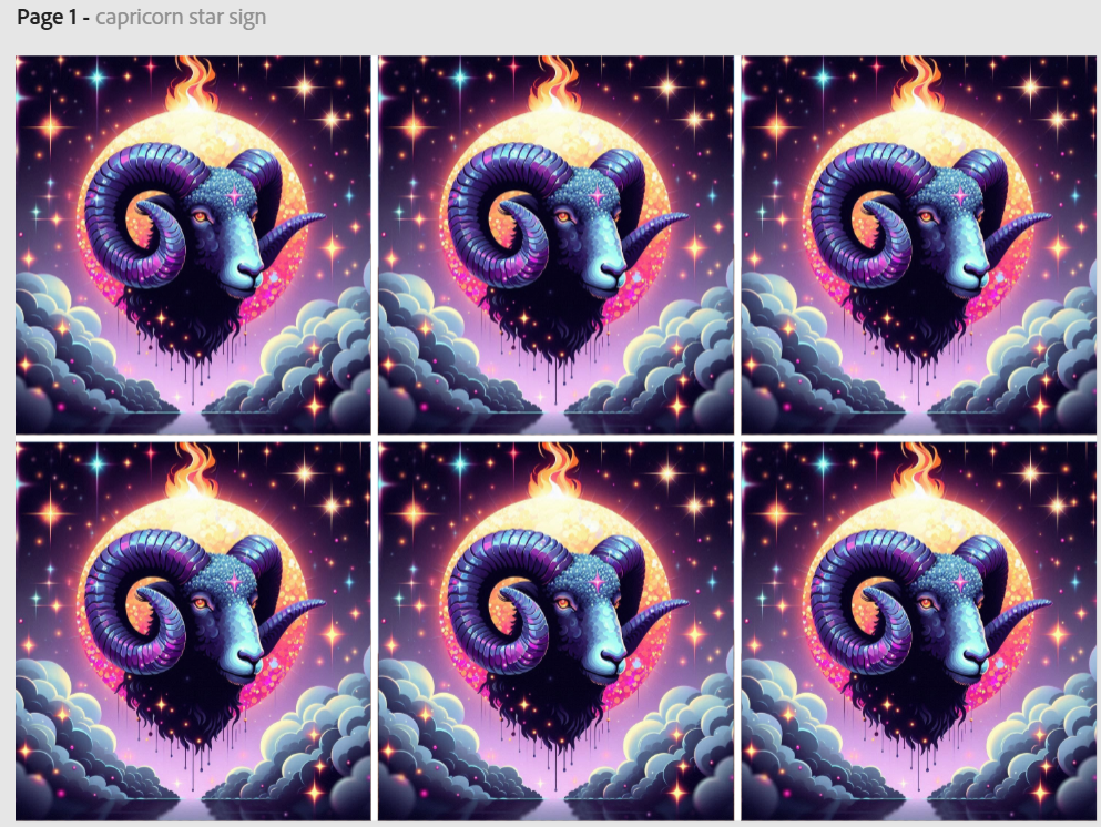 Release paper, Aries Horoscope, Sam Vangeen Collection