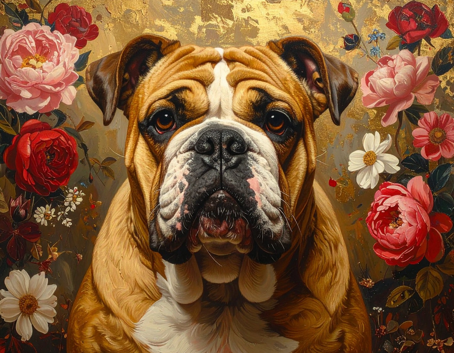 Release Paper, The British Bulldog, 24 sections, 4x4 with choice of Overlay