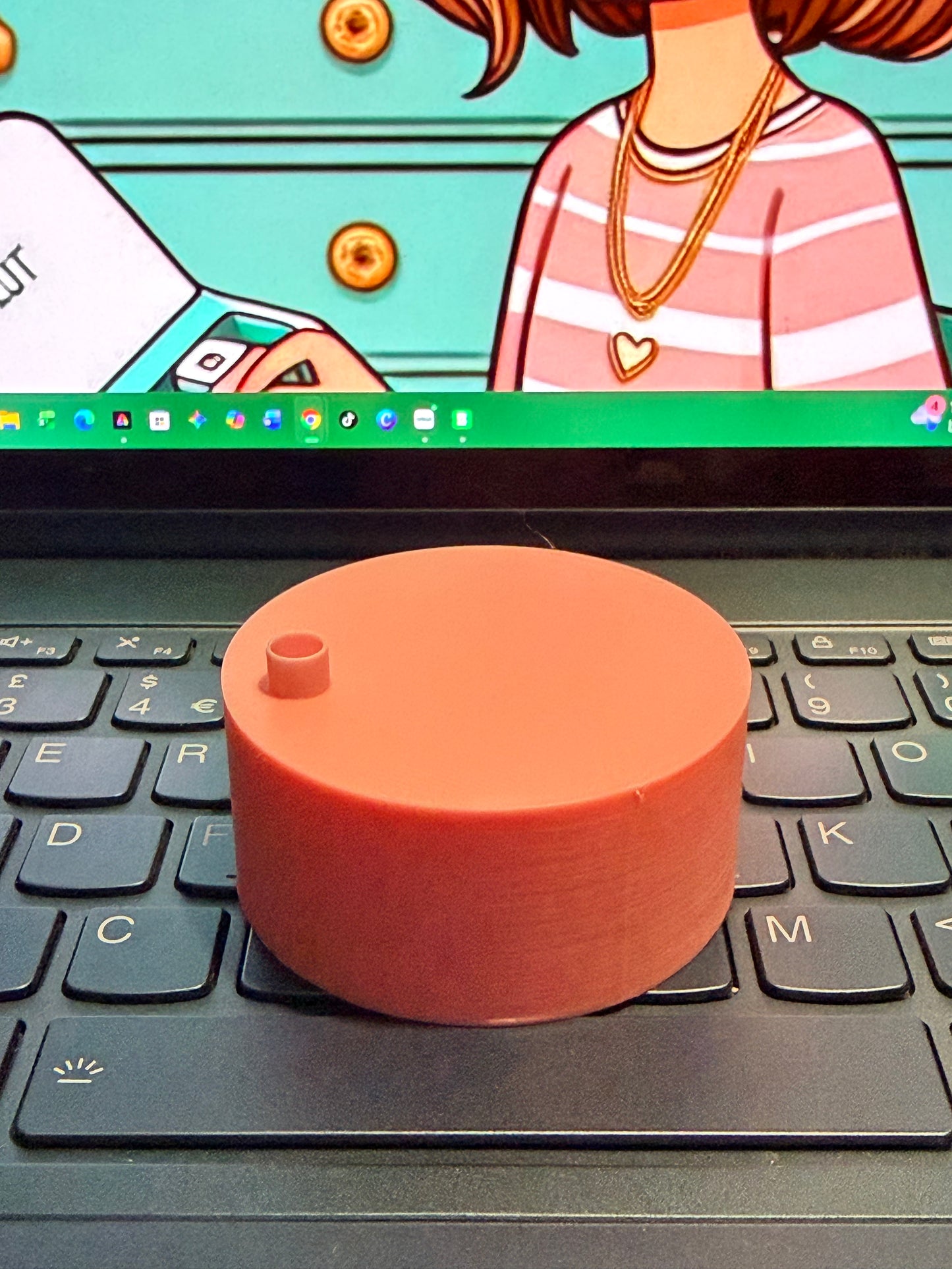 3d printed Snow globe Tumbler glitter funnel