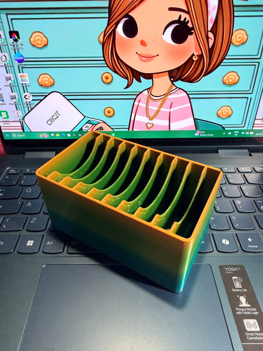3d Printed Baggie storage 10 slots