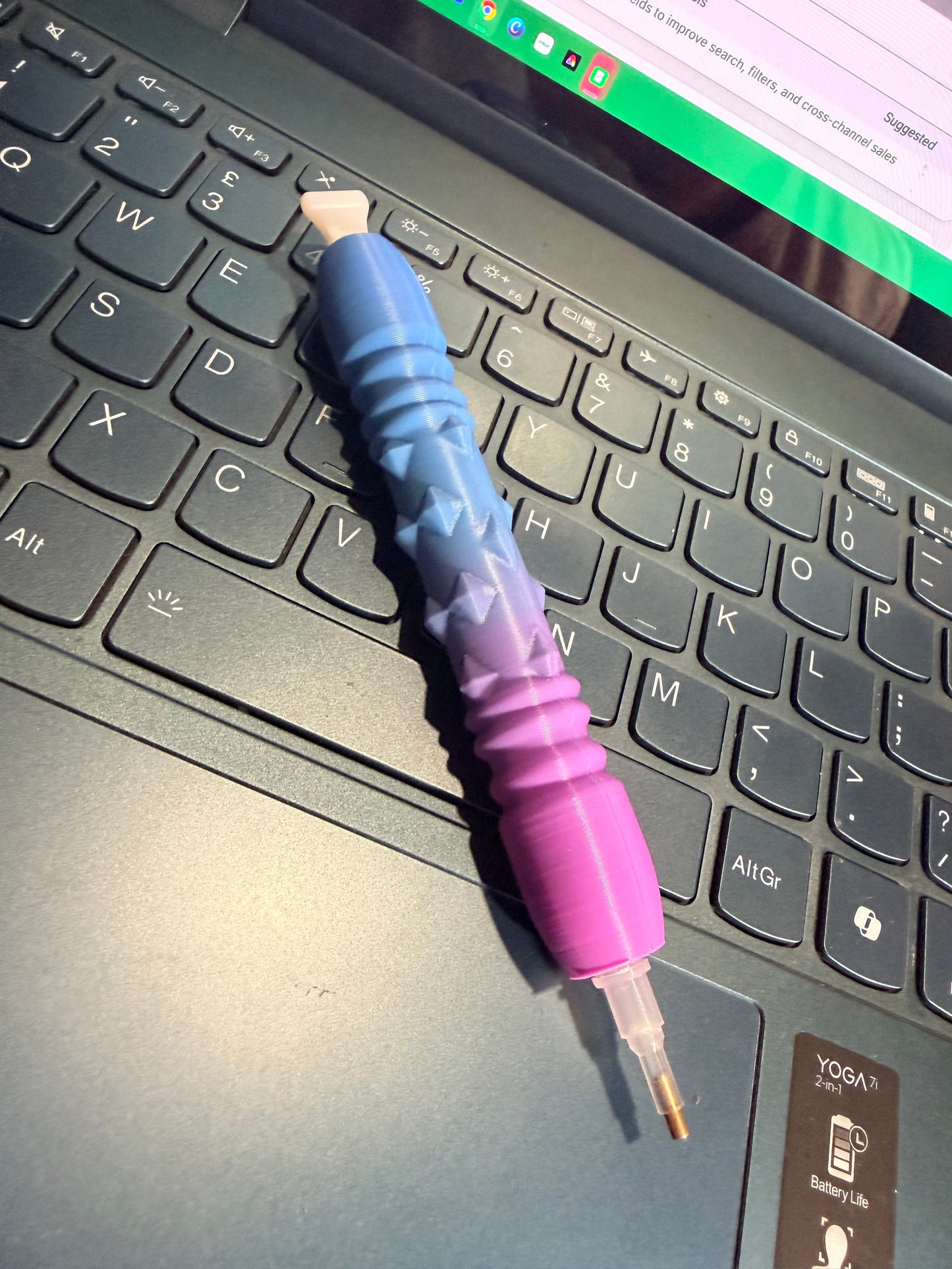 3d Printed Pens minus the bling
