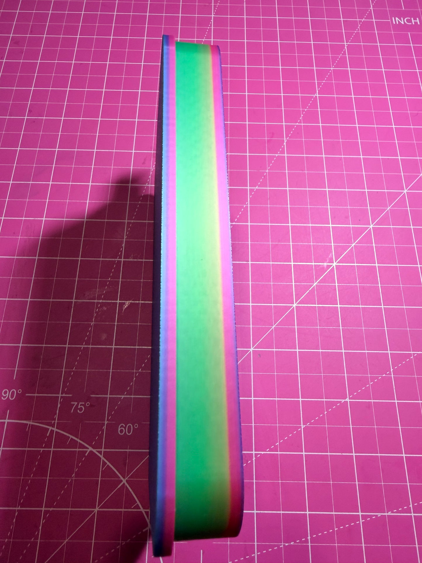 Beautiful Big Large Tray, 3d printed with sunken recess for naughty drills size 6x4 1/2 inches