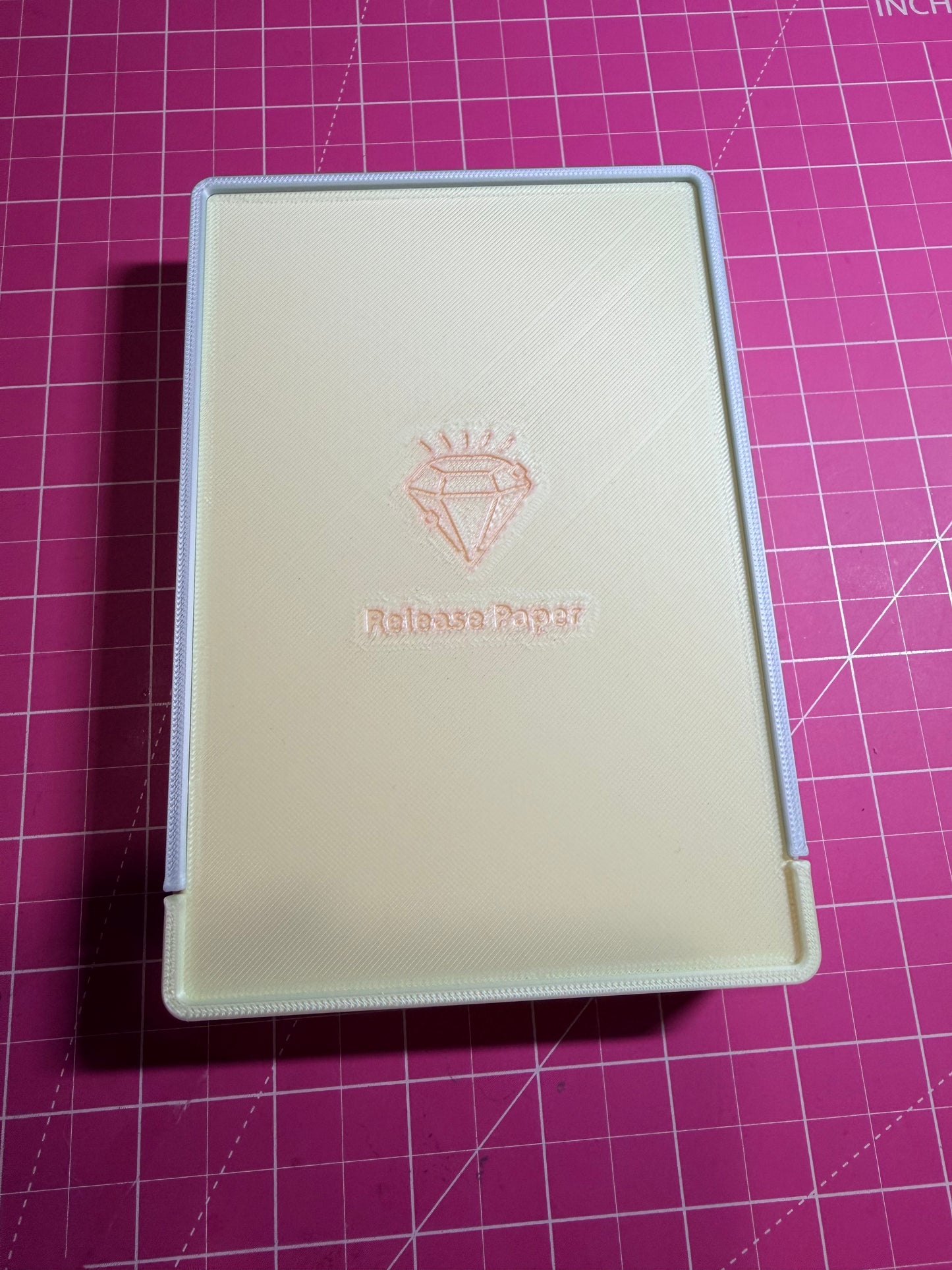 Silk Rainbow 3d Printed Release Paper Box for 6x4 paper