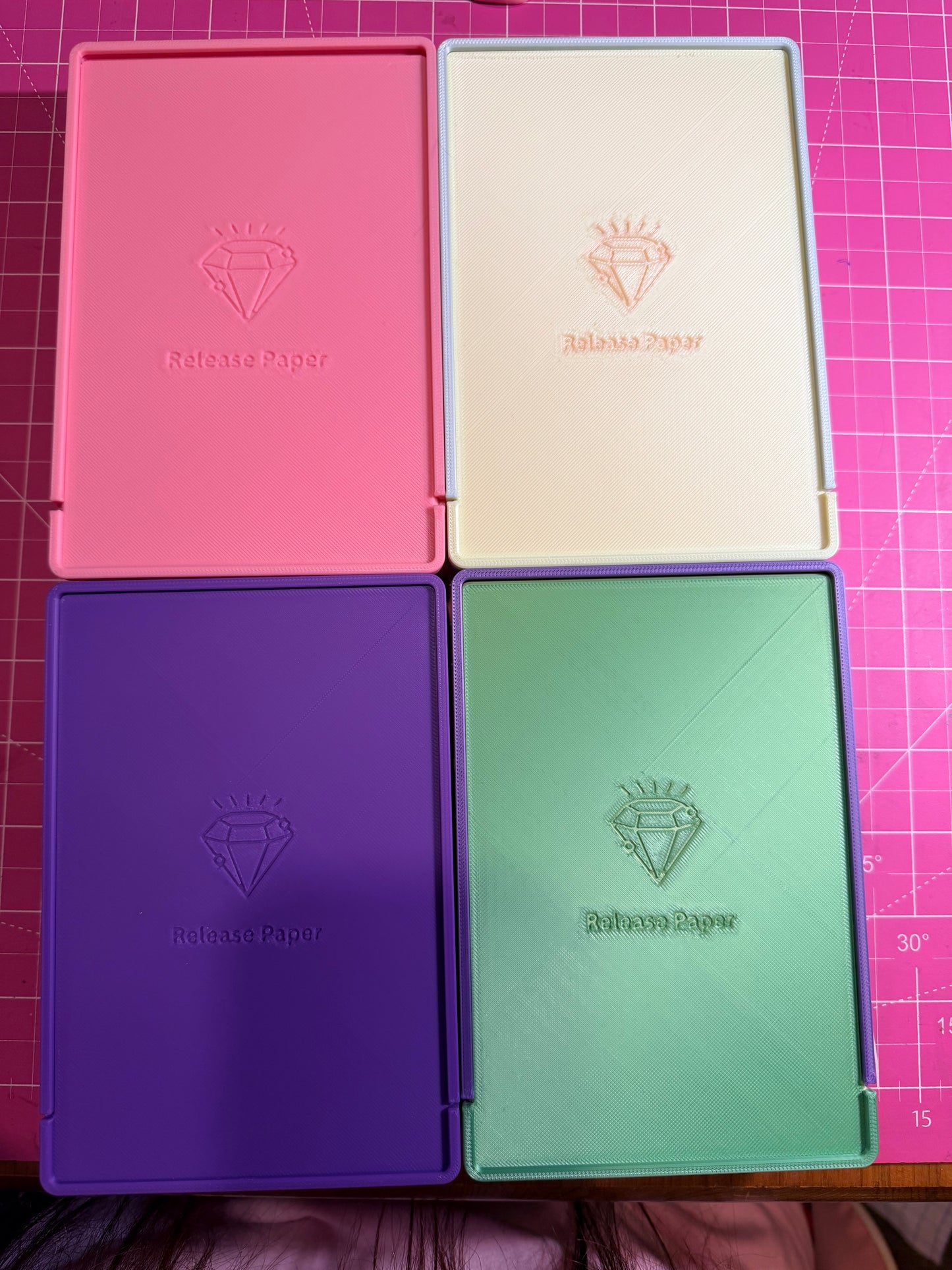 Bundle Custom Release Paper, 4x3 3/4 with Storage Box