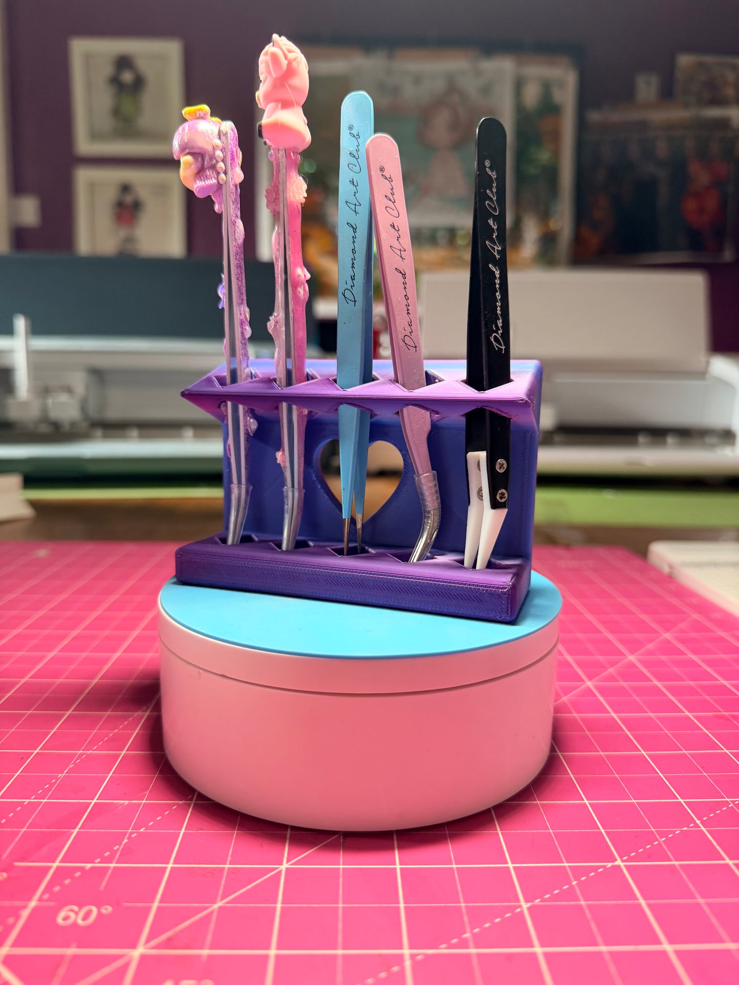 3d Printed Tweezer Holder, for 5 Tweezers