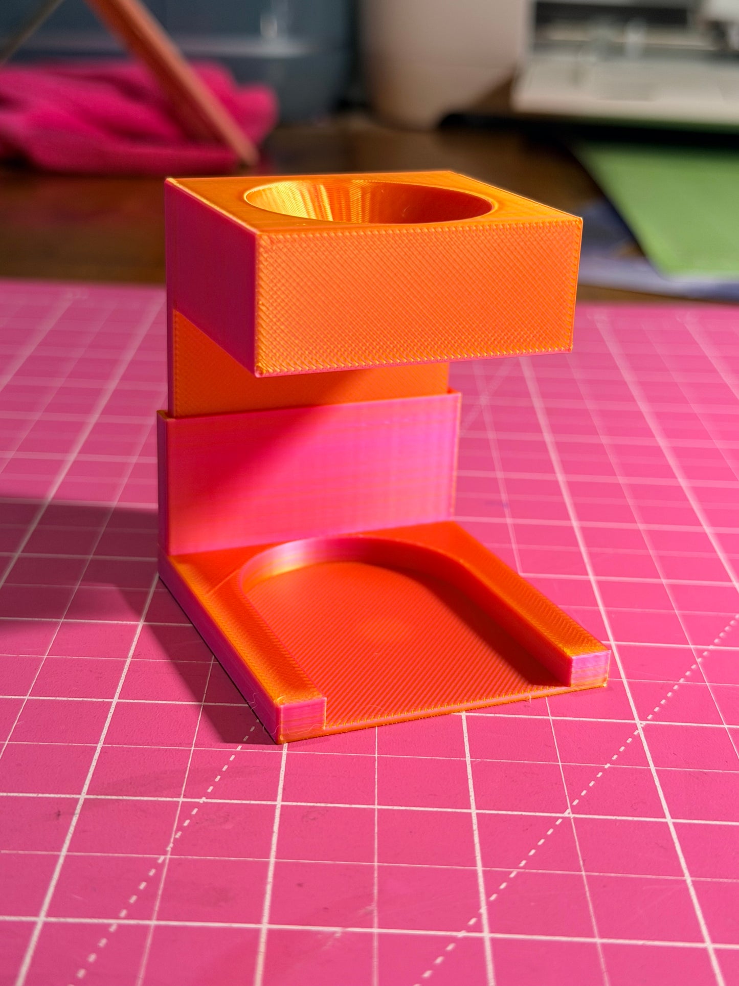 3d Printed Diamond Art Funnel with 8 different size of pot attachments