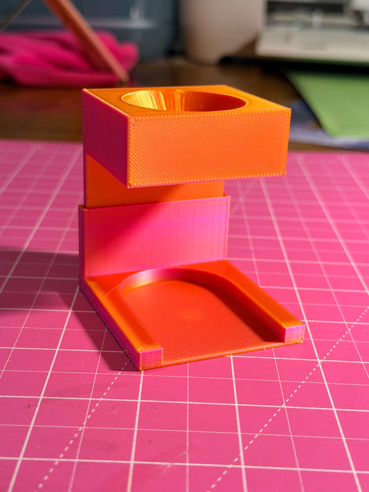 3d Printed Diamond Art Funnel with 8 different size of pot attachments