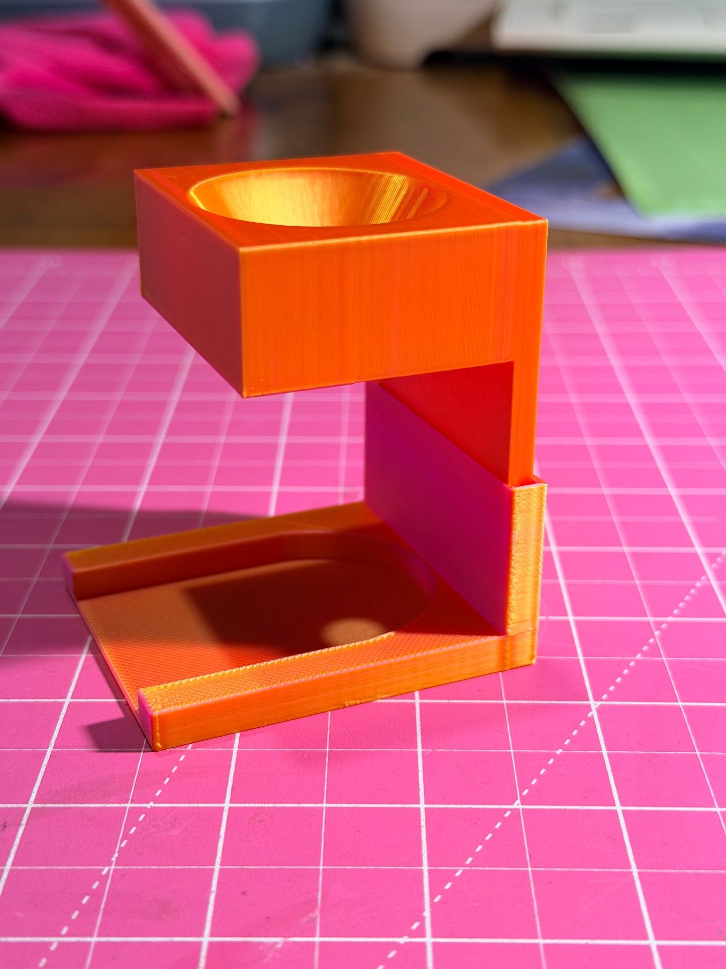 3d Printed Diamond Art Funnel with 8 different size of pot attachments