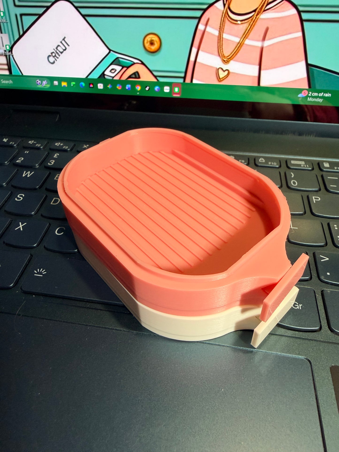 3d printed Clickerz stackable trays x2