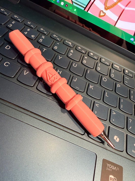 3d Printed Pink Diamond Art pen