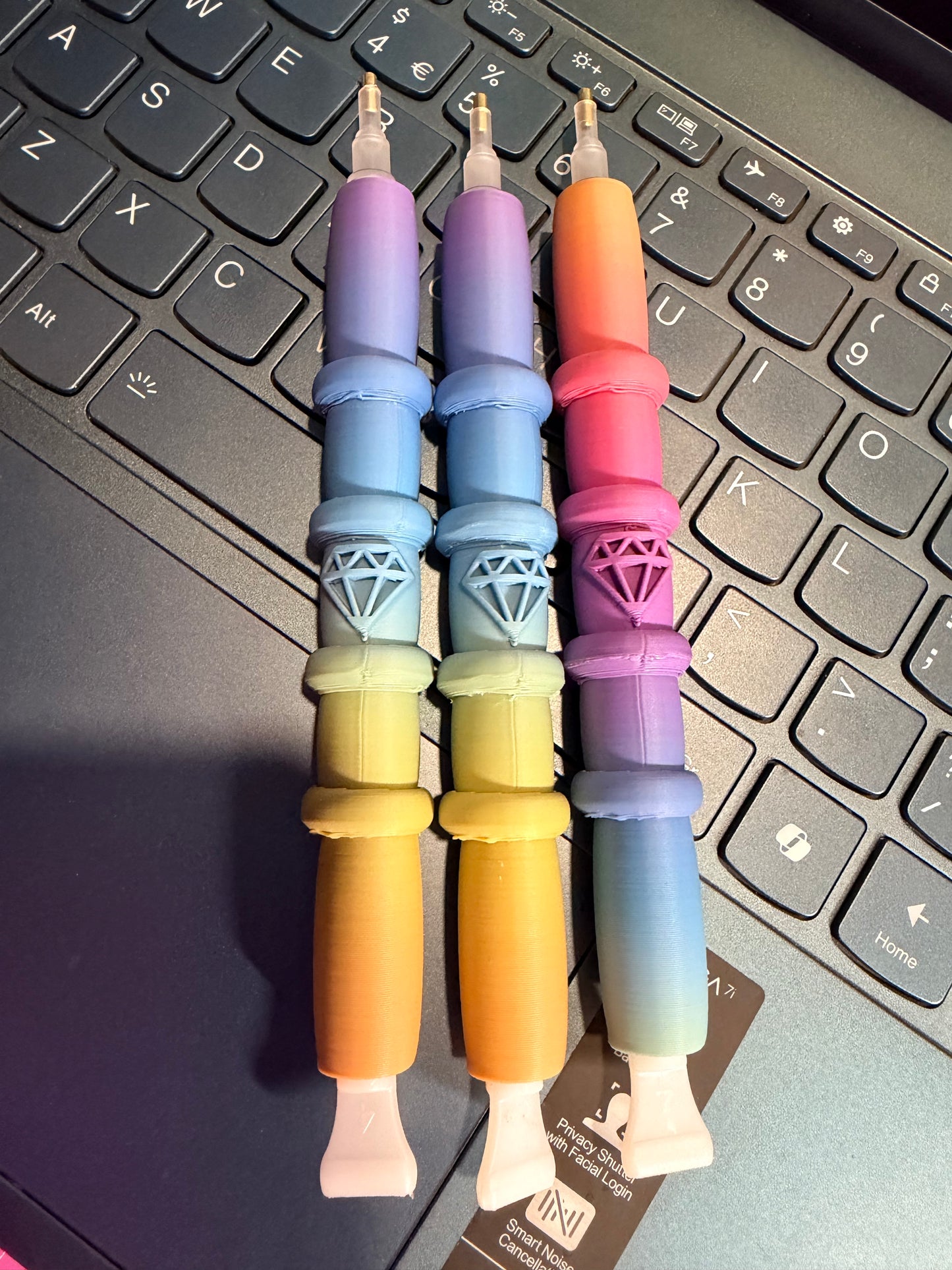 3d Printed Pens minus the bling