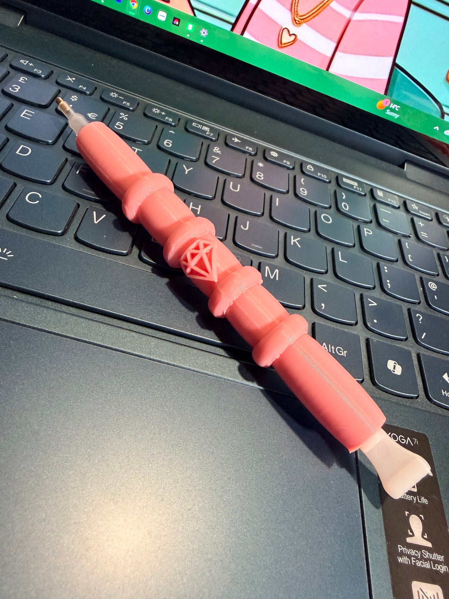 3d Printed Pens minus the bling
