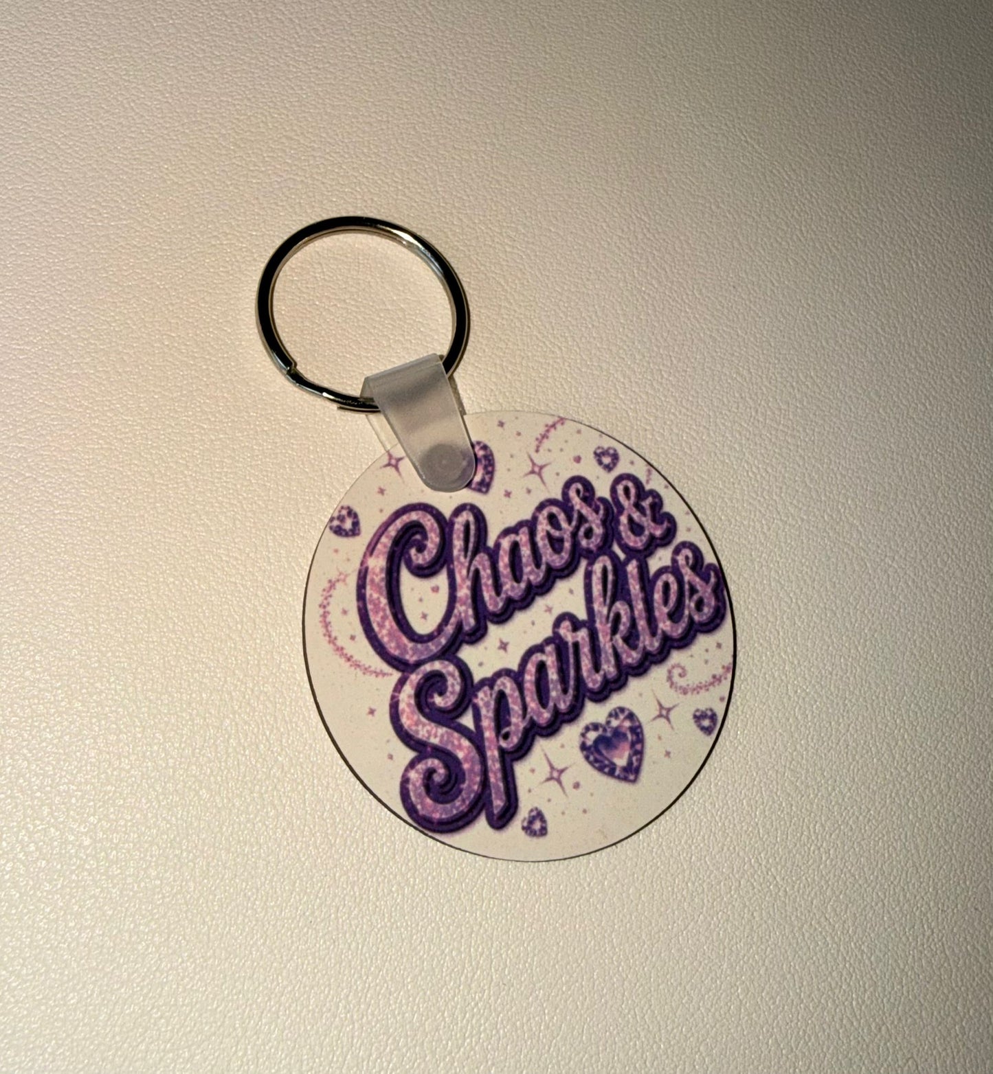 Tiktok Creator Diamond Art with Laura keyring