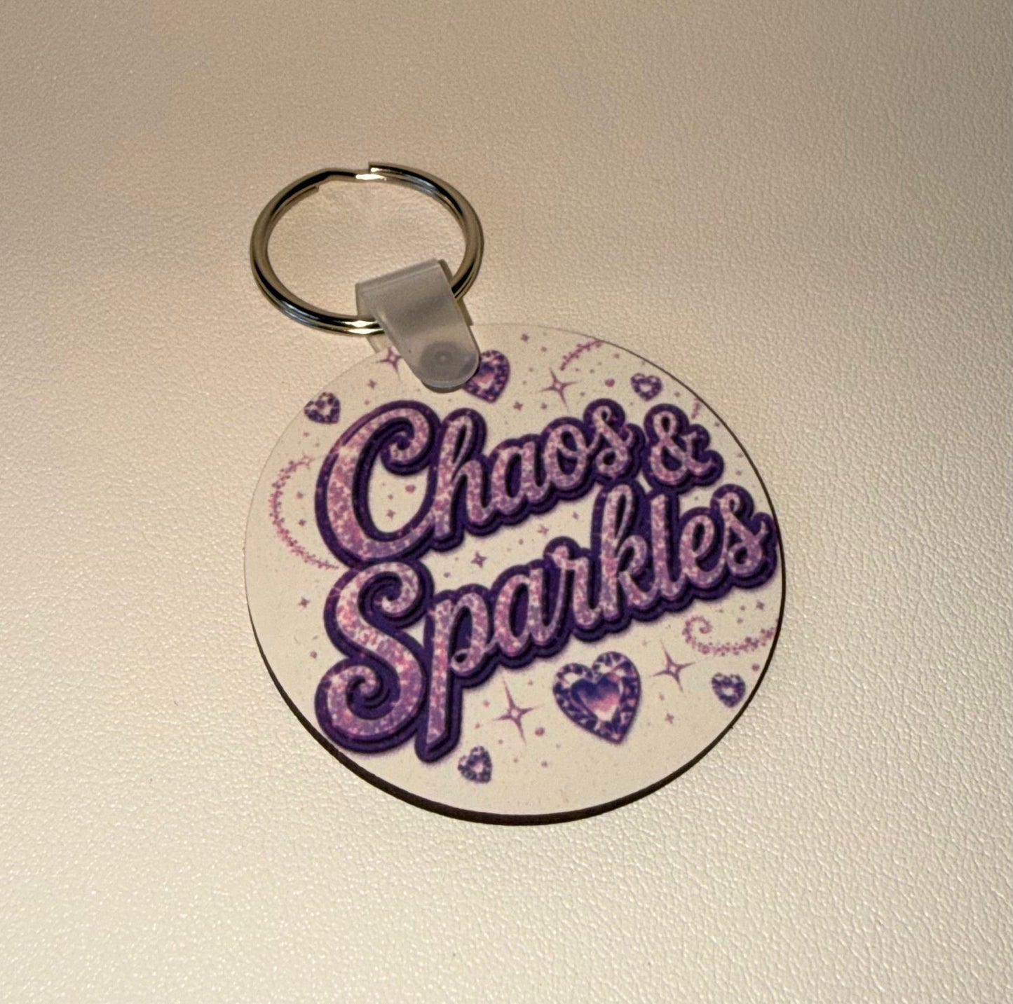 Tiktok Creator Diamond Art with Laura keyring