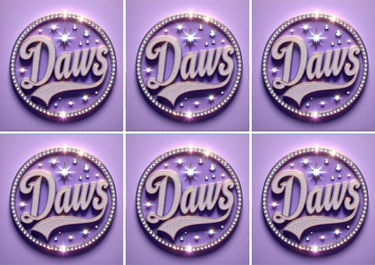 Release Paper, 24 4x4 sections, Tiktok Sam Vangeen Collection