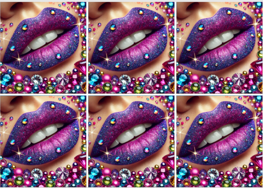 Release Paper, 24 sections 4x4, Sam Vangeen Collection