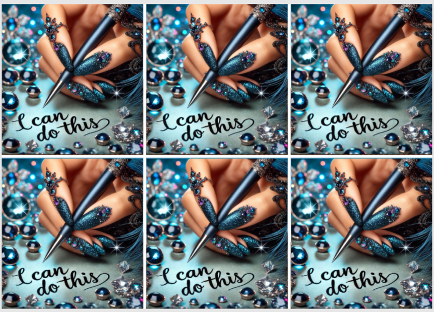 Release Paper, 24 sections 4x4, Sam Vangeen Collection