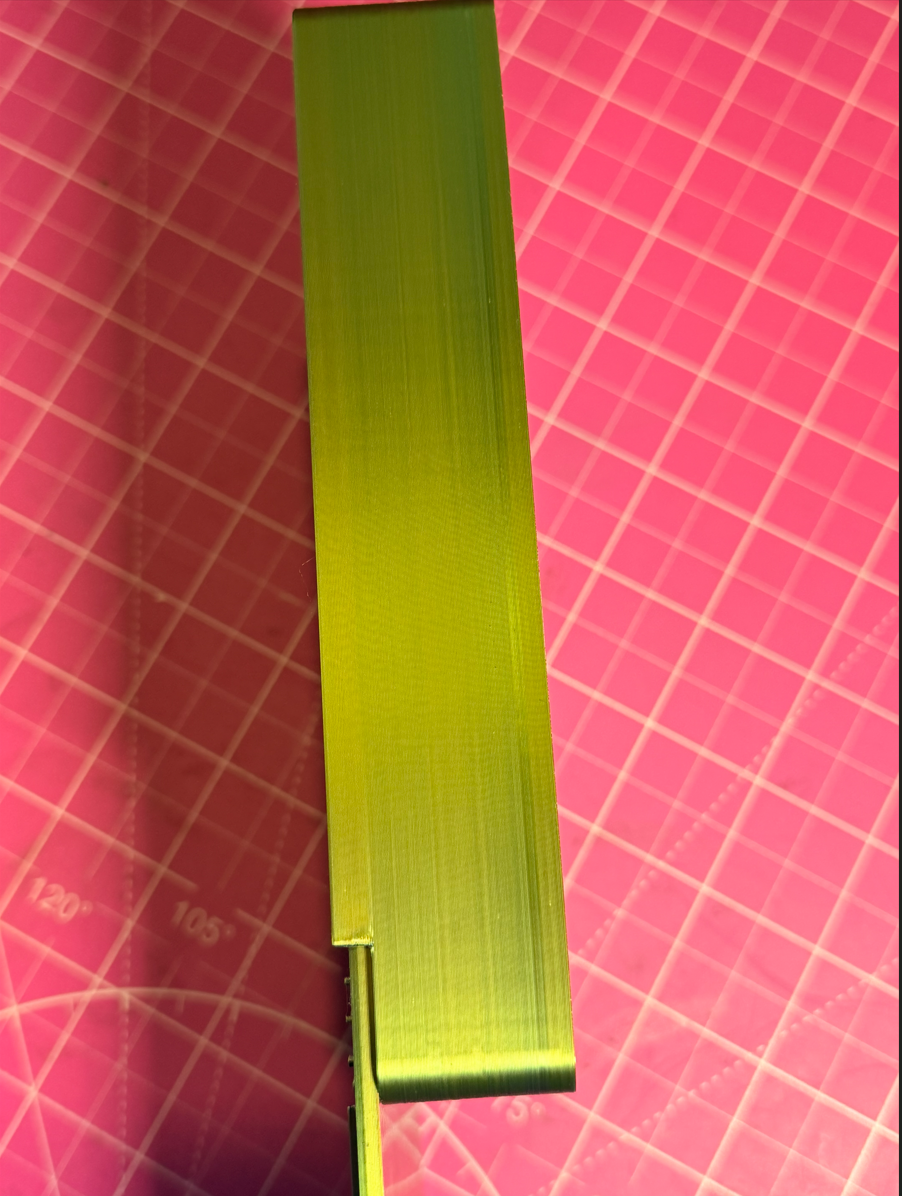 Gothic style Release Paper Box, in gold rainbow filament, for 6x4 release paper