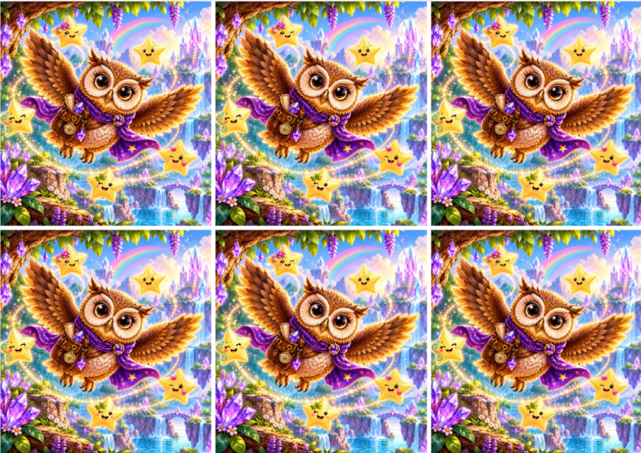 Meet Sam Vangeens new characters, Emsy the Owl, Paulbo the Monkey, Mimi the Cat and The fairy Bell