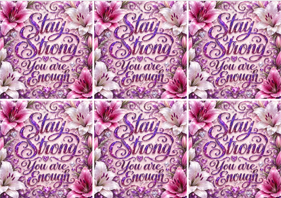 Drews Diamond Divas mix brand new collection size 4x3 3/4, 24 sections with added overlay