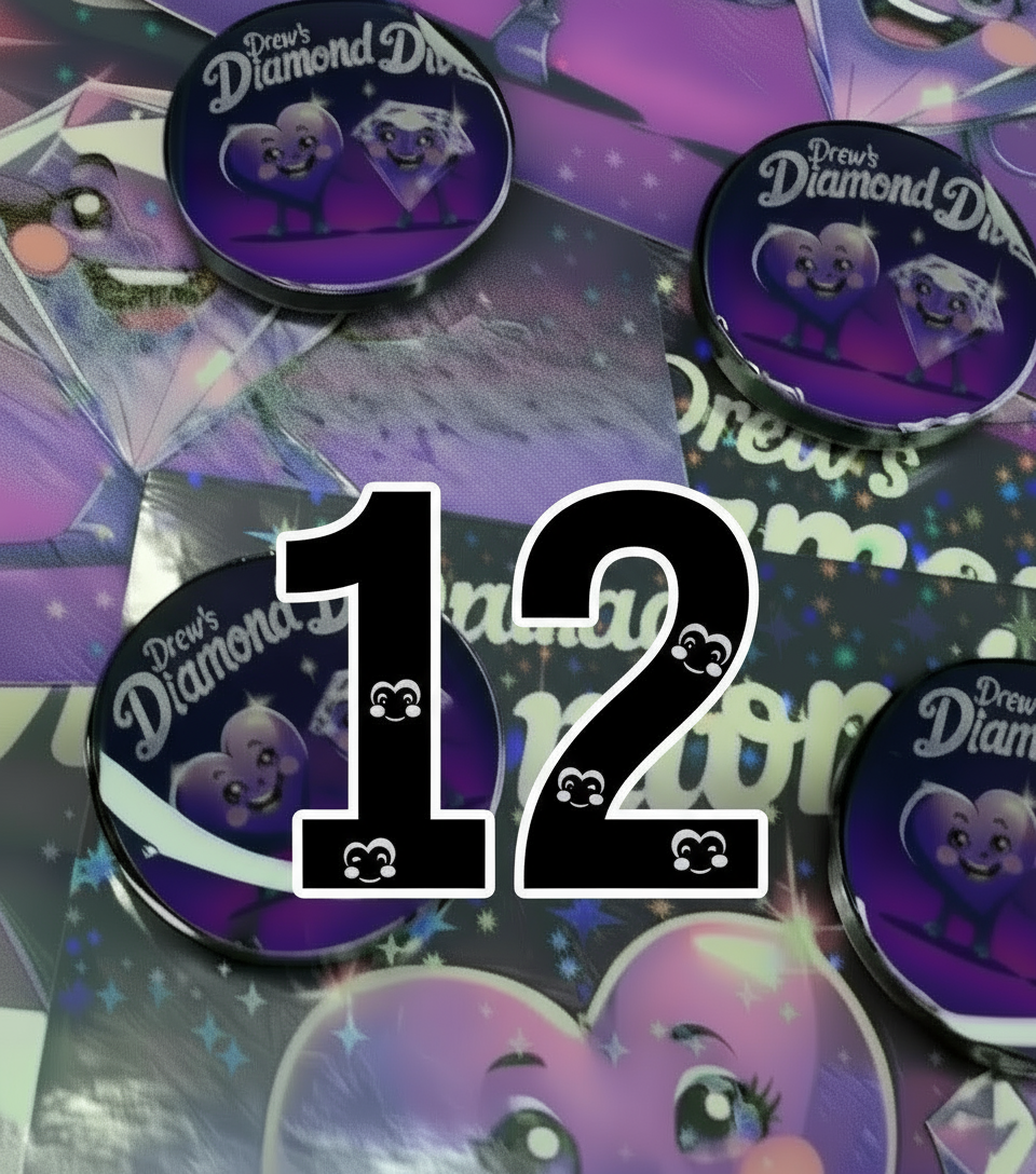 Personalised Coverminders unique x12