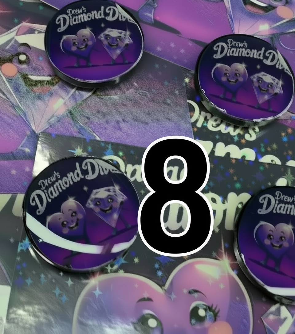 Personalised Coverminders unique x8